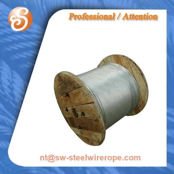 Electrical Galvanized Cables 6X9w+IWRC Electrical Galvanized Cables 6X9w+IWRC