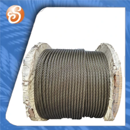 6x29fi funie de sârmă, T/s 1770MPa, RHRL Lay, oțel carbon