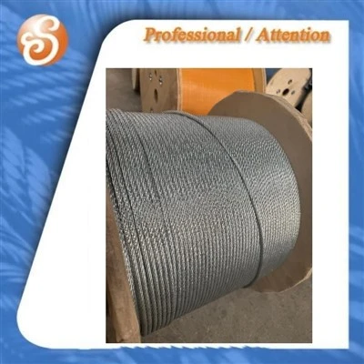 Frânghie de sârmă galvanizată 1000m Cablu de oțel 1960MPa 6x36